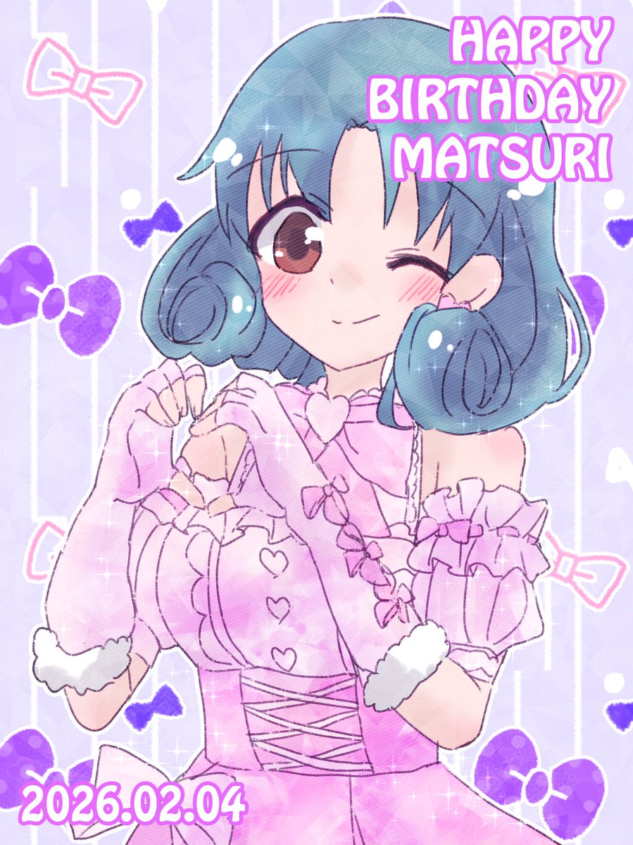takataaaaanP's tweet photo. まつり、お誕生日おめでとう！！
#徳川まつり生誕祭2026
#徳川まつり生誕祭 https://t.co/t4S0oYFUAl