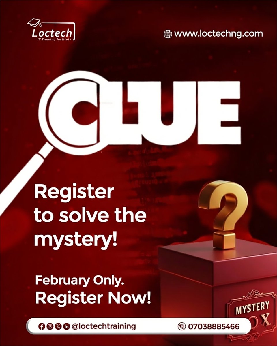 loctechtraining's tweet image. We see you are curious in the DMs. You're wondering what the Mystery Gift is?"

Well, you have to register to find out.