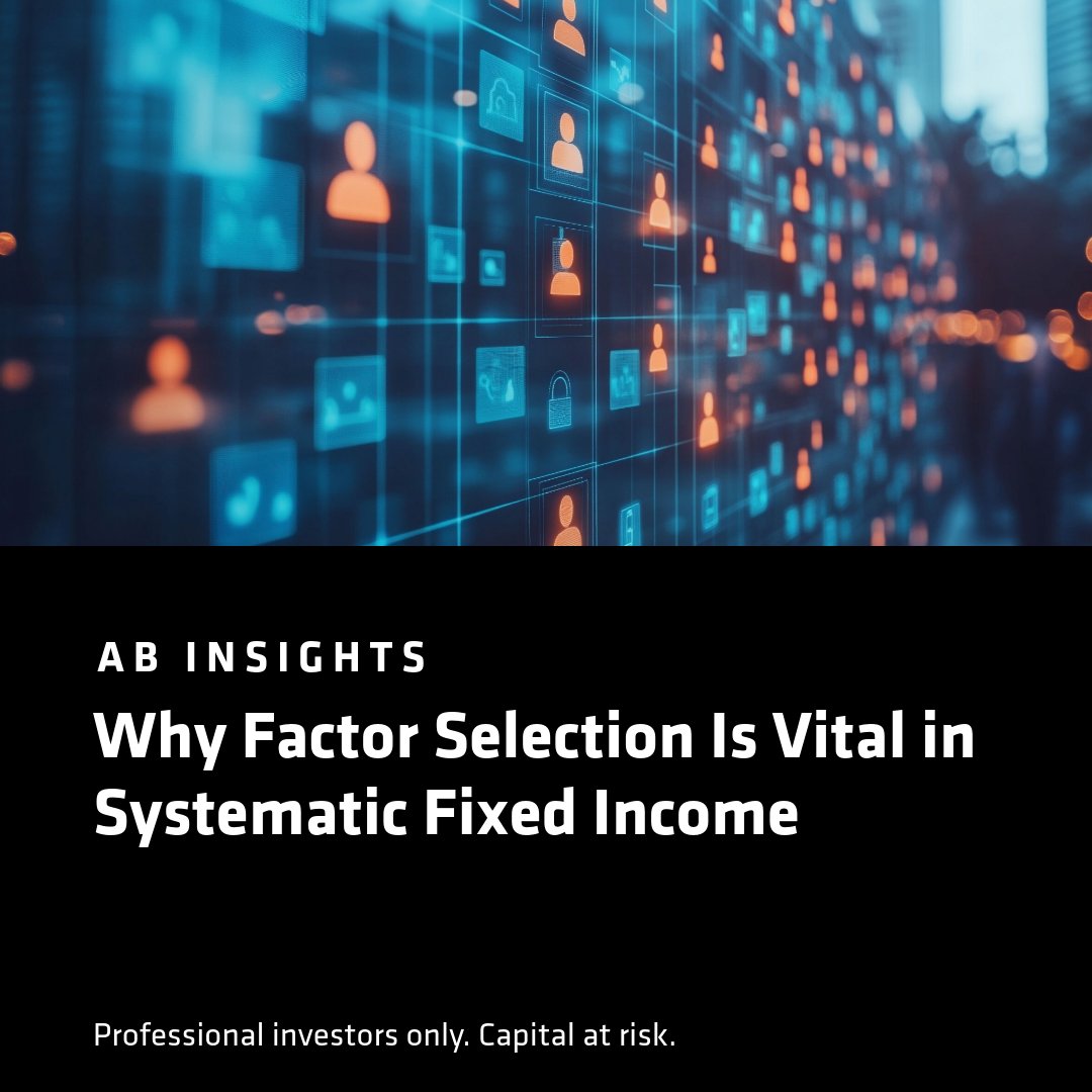 A robust systematic process relies on insightful factor selection. #ABInsights #bonds
allncbrnstn.co/45Lqdu0