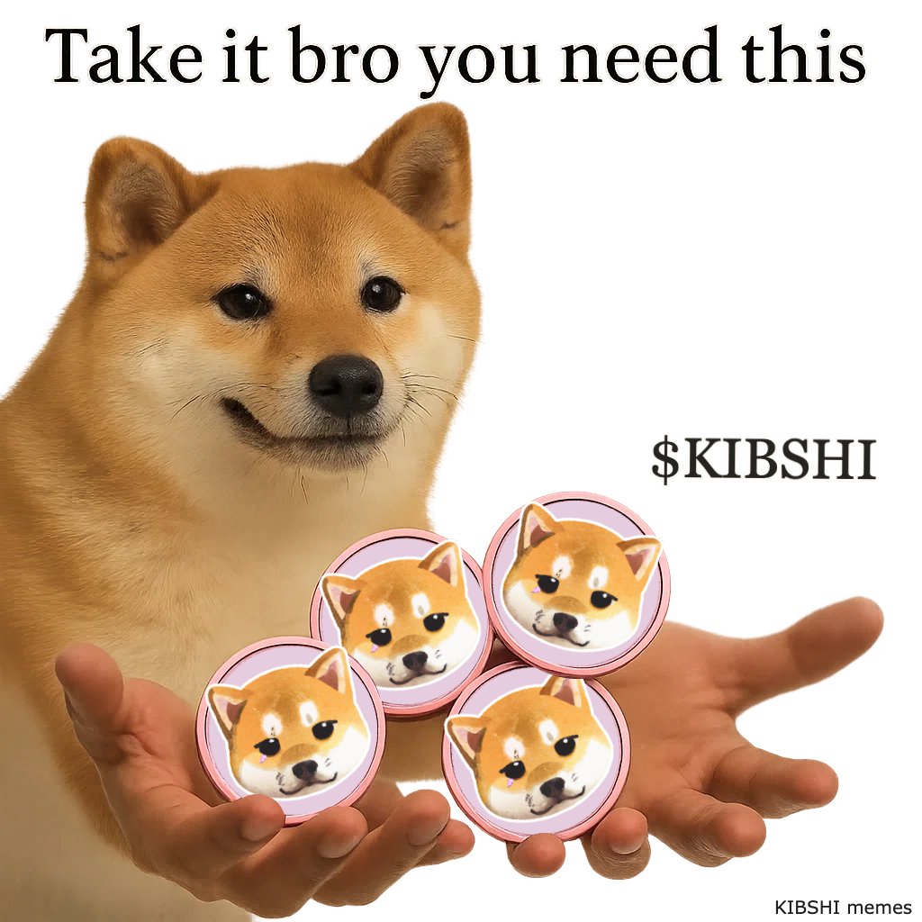 Megadotbloom's tweet image. $KIBSHI spotted 👀
All you need is @KiboShib 🐕🤖 the first AI created dog meme since 2022

0xc7dcca0a3e69bd762c8db257f868f76be36c8514
