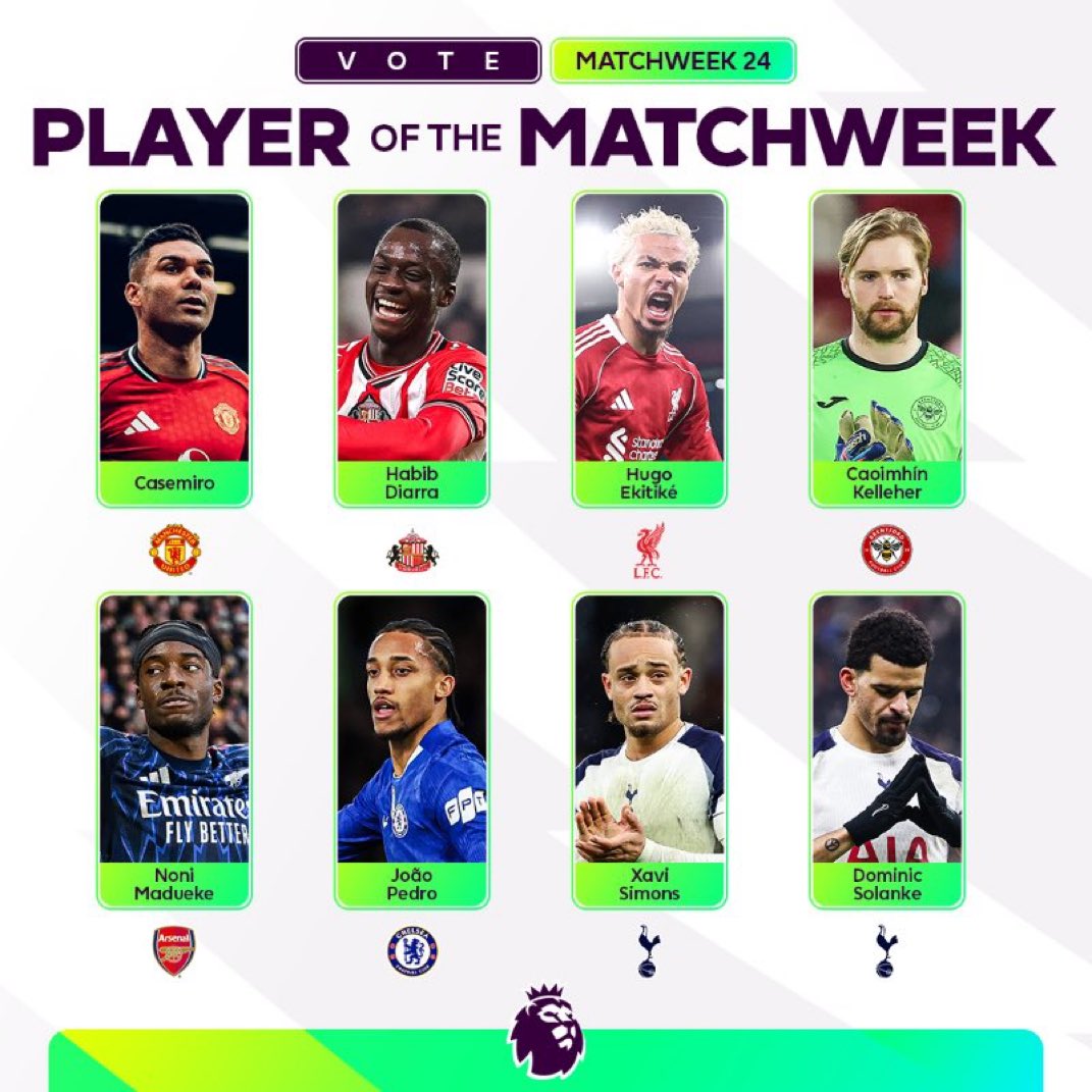utdreport's tweet photo. Casemiro has been nominated for Premier League Player of the Matchweek. https://t.co/MIlA6DgwB7