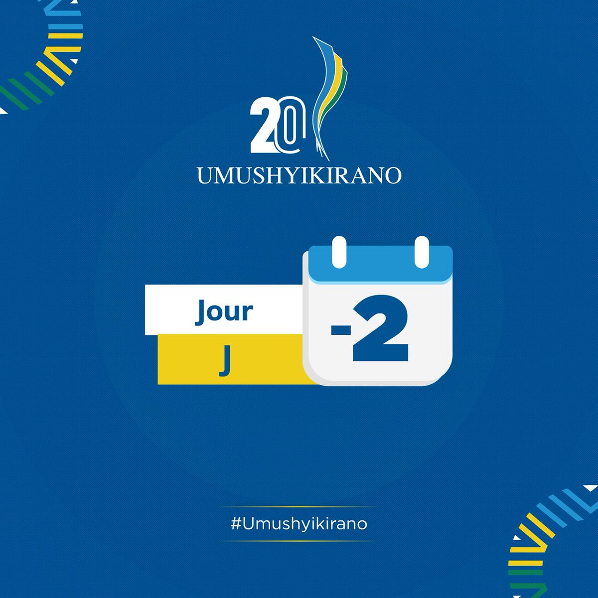 🗓️Plus que 2 jours avant la 20ème édition du Dialogue national Umushyikirano, qui se déroulera au Kigali Convention Center, du 5 au 6 février 2026.

#Umushyikirano