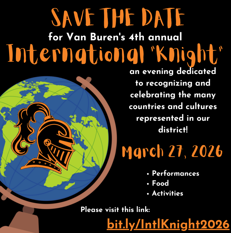 Our 4th Annual International Knight is on March 27, 2026! Please fill out the form at this link to help us plan for the best event possible! bit.ly/IntlKnight2026