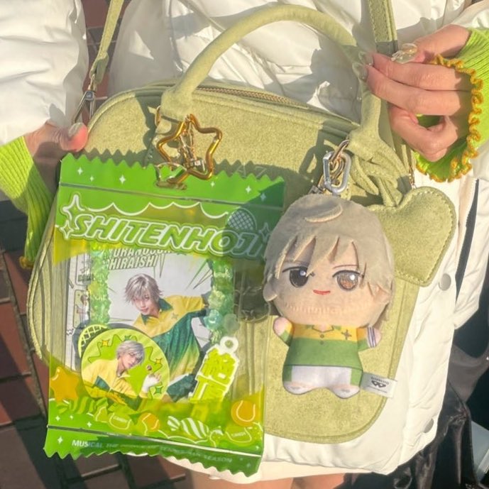 tkmmhzk's tweet photo. 飴ちゃんポーチに硬質デコ入れると可愛い　3Dプリンターで作った絶頂！パーツがお気に入りです💚🌟 https://t.co/mAwllpaKIe