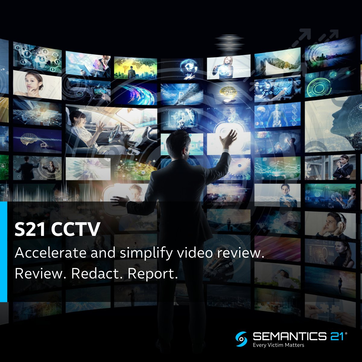 Semantics21's tweet photo. Video review is one of the biggest casework bottlenecks. S21 CCTV fixes it. Find people or vehicles fast, upscale faces, generate reports and redact without wasting hours. Teams report major time savings from day one. Comment “S21 CCTV” for trial access.

https://t.co/HwjbK2E9HU https://t.co/04LU56yiiT