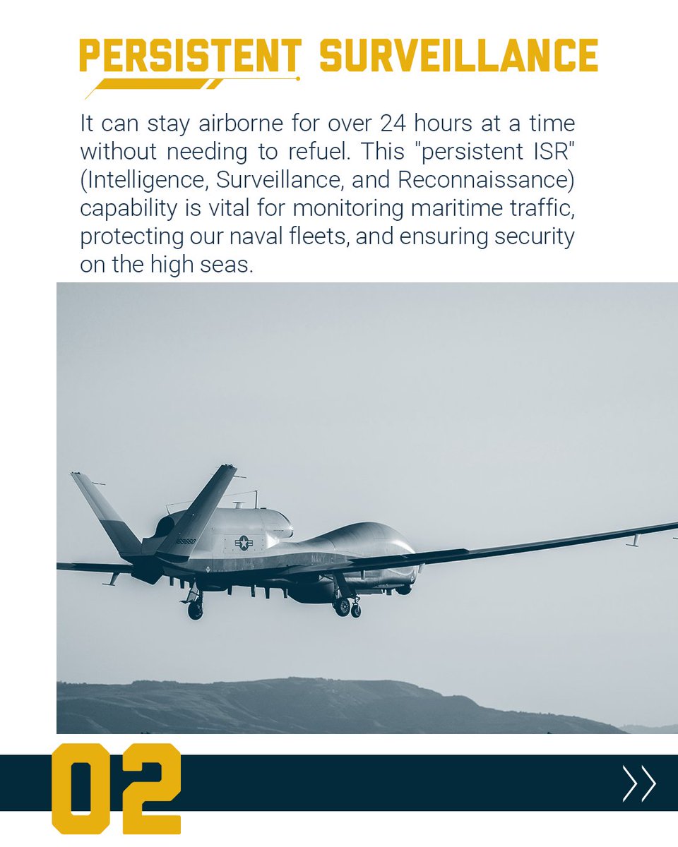 USNavy's tweet photo. No pilot? No problem.

Check out the Navy's MQ-4C Triton! https://t.co/34ojk9ZoKq
