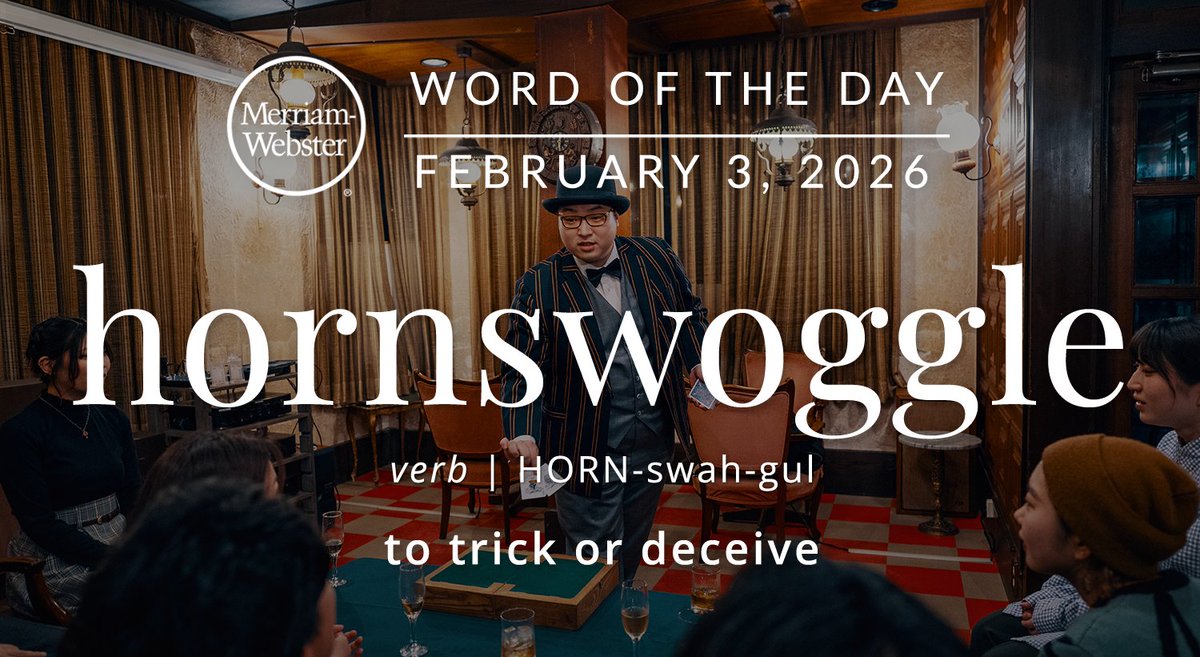 Merriam-Webster tweet media