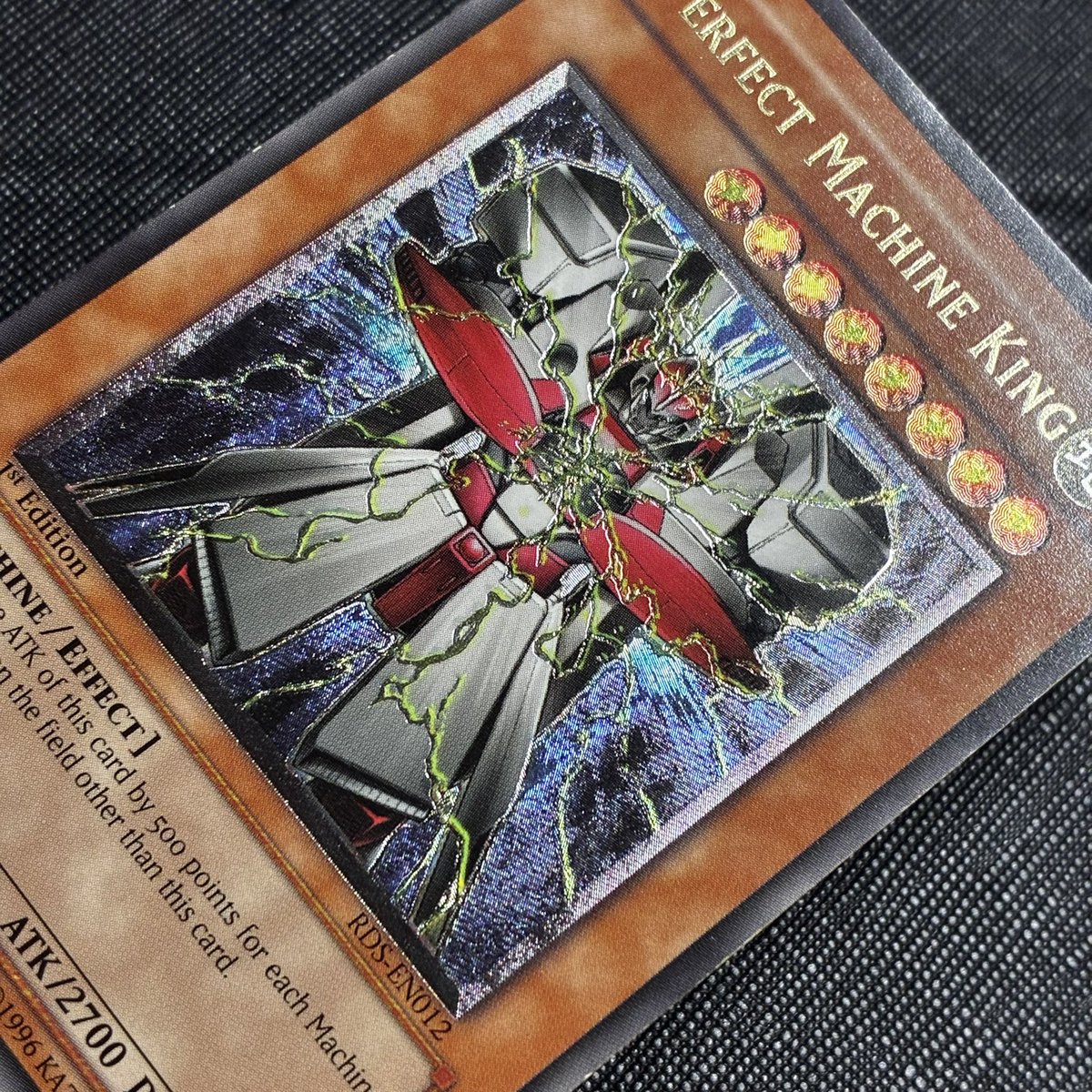 今日の一枚】 パーフェクト機械王 🇺🇸 レリーフ このカード、昔から