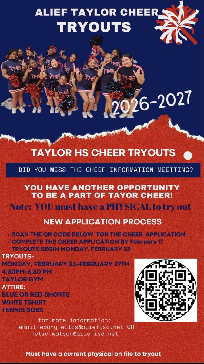 Alief Taylor Cheer tweet media