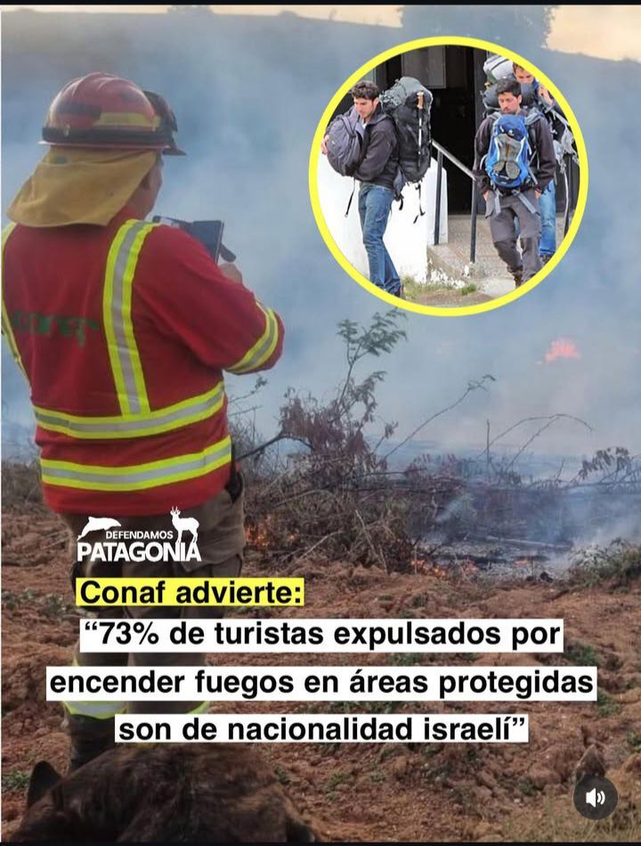 pero los libertarios van a decir que son "Mapuches"