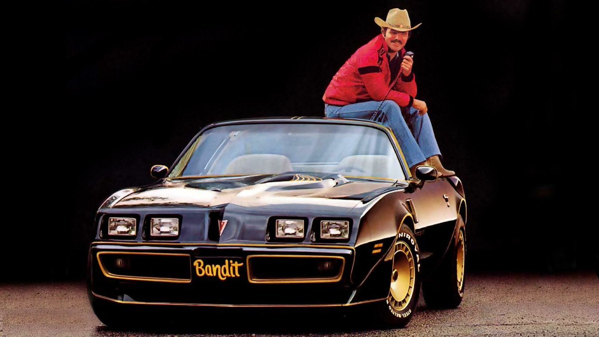 #TransAmTuesday
FUN FACT:
This man sold more Trans Ams than any Pontiac salesman and he wasn't even employed by Pontiac.
Today, people of a certain age group, can't think "Trans Am" without Burt Reynolds or Smokey &amp; The Bandit coming to mind or vice versa.
📸internet