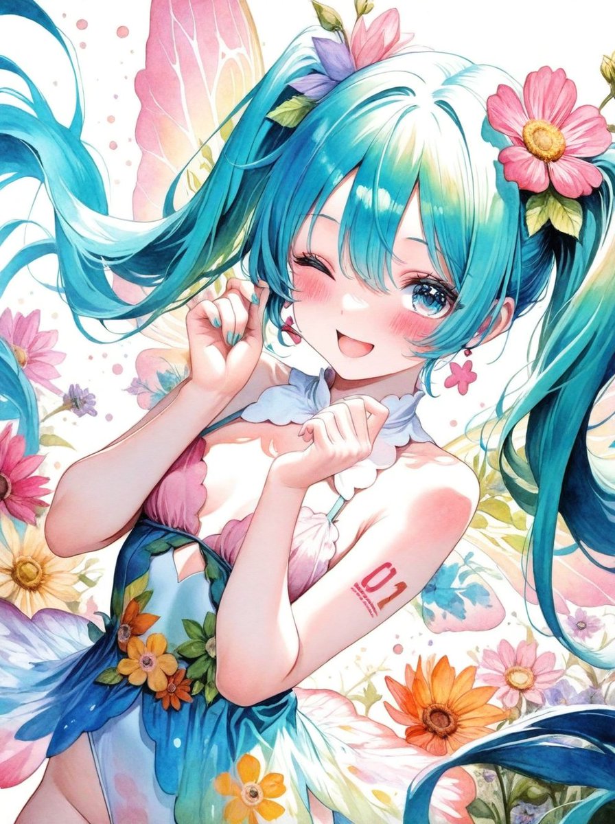 Post by ゼロ_AI on X: 花の妖精さん