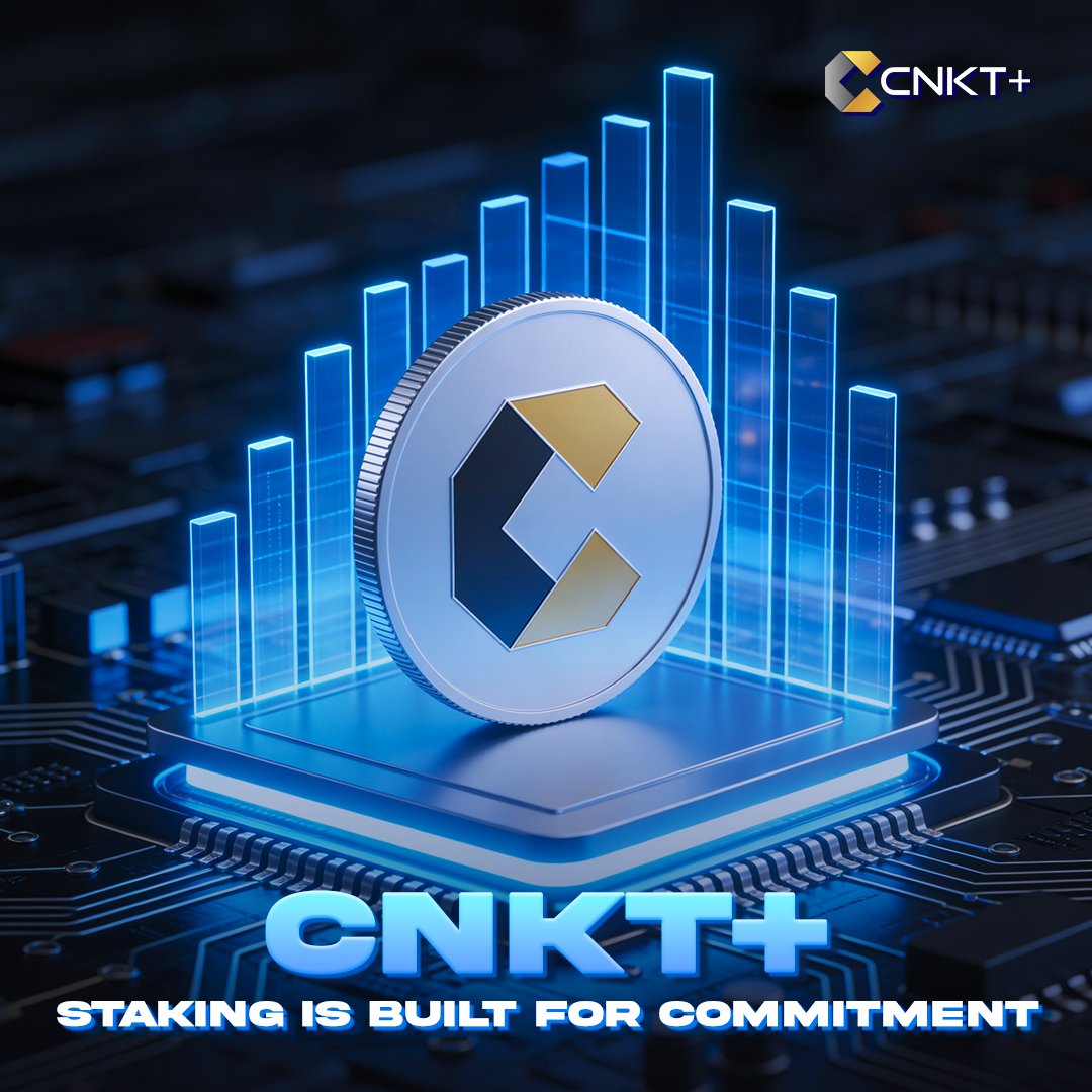 CNKTplus's tweet photo. Lock your CNKT+ and align with long-term ecosystem growth.
Staking isn’t just rewards ,it’s participation.
https://t.co/Y2Nhs4yTwx 

GT3 Finance: https://t.co/MV0YBhn6H2   

coinmarketcap: https://t.co/5JzZQX1ko7 

#CNKT #CryptoLaunch #Staking #GT3DEX #GT3finance #coinmarketcap #Trading