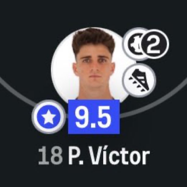 Me alegro que le esté yendo bien a Pau Victor.