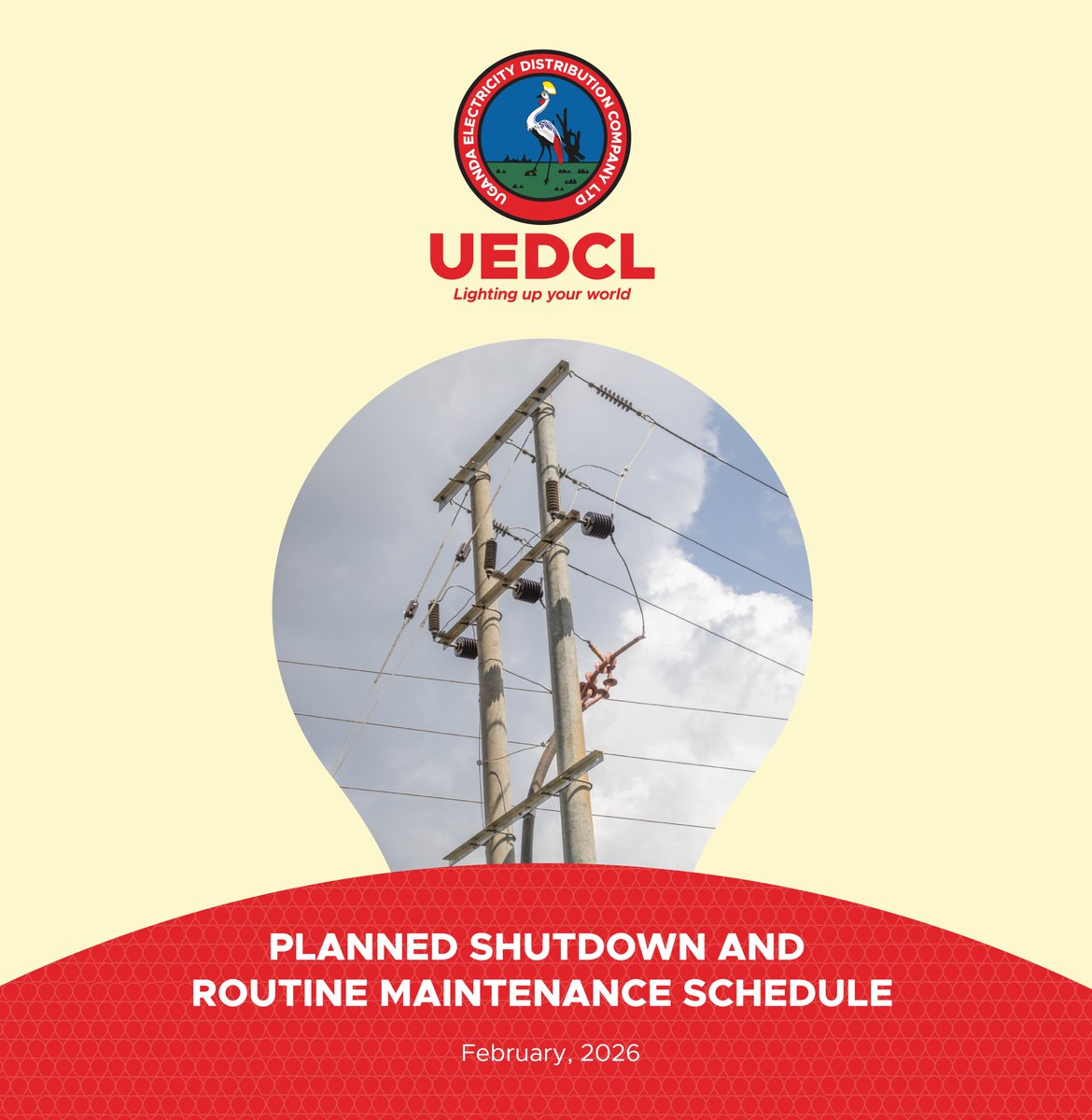 Uganda Electricity Distribution Company Ltd tweet media