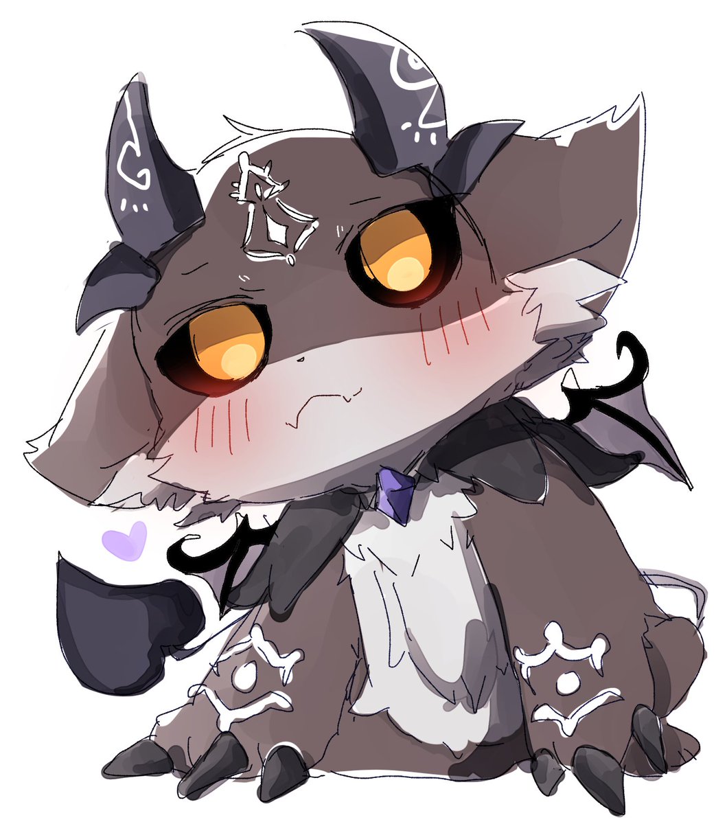 でびるさまにささげるえ 💜