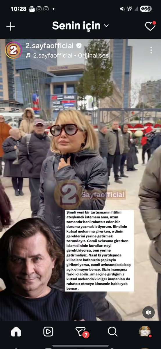 Saçı açık camiye girmek konusunda armağan çağlayan ın tepkisi... güzeldi bence teşekkürler destek çıkan herkese
<a href="/Armagan_caglaya/">Armagan Çağlayan</a> insansın...
<a href="/gulbenergen/">Gülben Ergen</a> <a href="/YoncaEvcimik/">Yonca Evcimik</a>  
<a href="/kulis_magazin/">Kulis Magazin</a> <a href="/daily_magazin/">Daily Magazin</a> 
<a href="/magazinciyim/">Türk Magazin Efsaneleri</a>