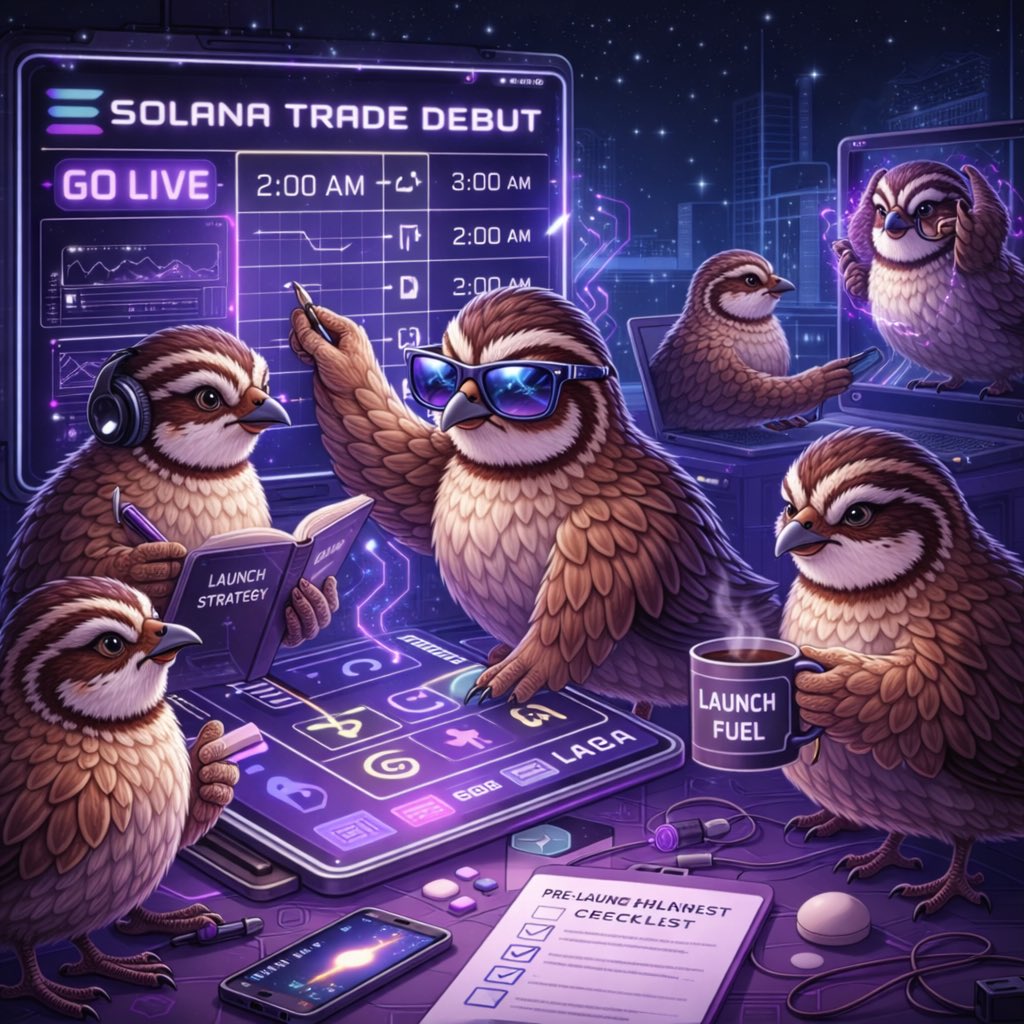 QuailCoinSol's tweet image. $Quail is being prepared on $Solana.

No trading. Just early work. 🥚⚡

#QUAIL #SOL #Solana #memecoin1000x