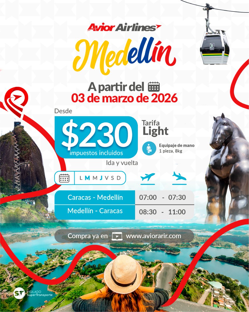 Avior Airlines tweet media