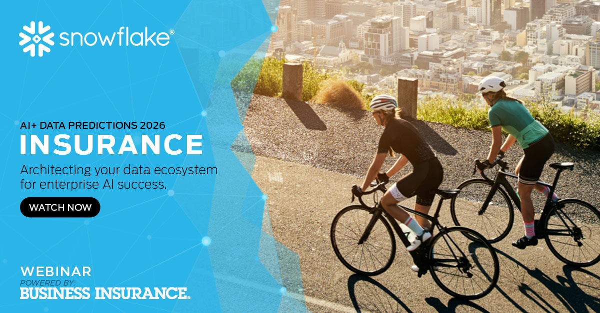 BusInsMagazine's tweet image. Turn early AI wins into lasting enterprise success with a strong data ecosystem. Join @Snowflake  and @BusInsMagazine for a #webinar on #insuranceAI and #datapredictions: bit.ly/4qGco8C