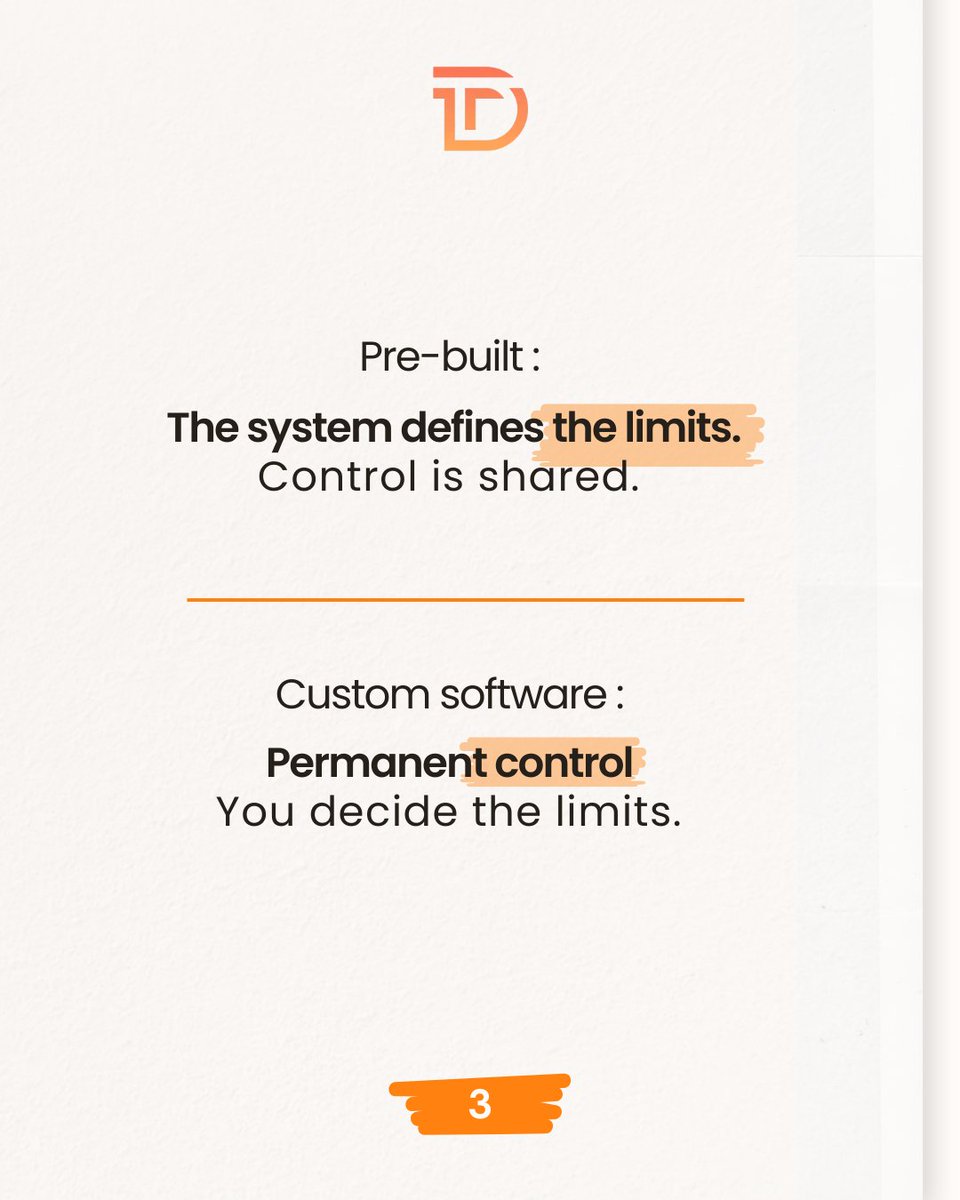 dreamertechland's tweet photo. Ready-made software helps you start.
Custom software helps you scale.

Choose what your business really needs.

#ReadyMadeVsCustom #CustomSoftware #BusinessScaling #TechDecisions #StartupGrowth #BuildForScale #DigitalStrategy https://t.co/DGPZjkwFIT