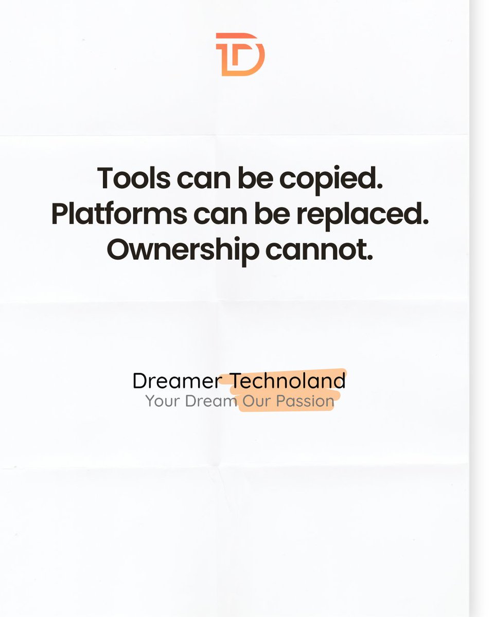 dreamertechland's tweet photo. Ready-made software helps you start.
Custom software helps you scale.

Choose what your business really needs.

#ReadyMadeVsCustom #CustomSoftware #BusinessScaling #TechDecisions #StartupGrowth #BuildForScale #DigitalStrategy https://t.co/DGPZjkwFIT