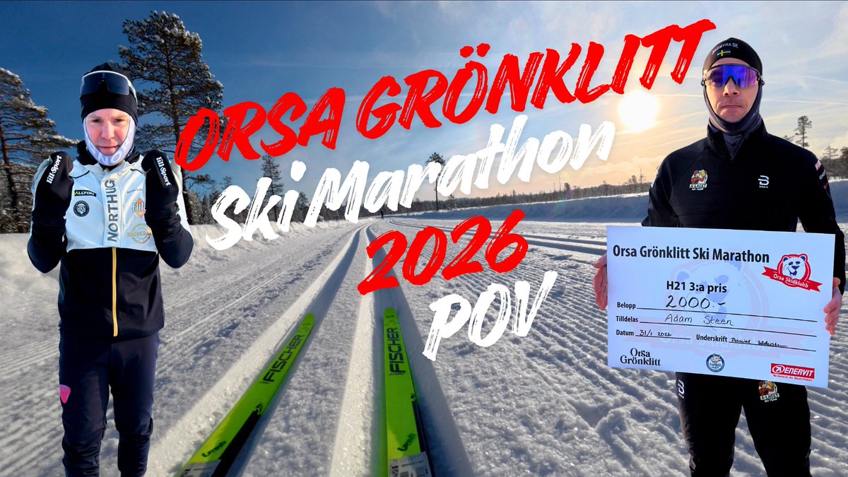 ORSA GRÖNKLITT SKI MARATHON POV 2026

addesteek.se/2026/02/orsa-g…