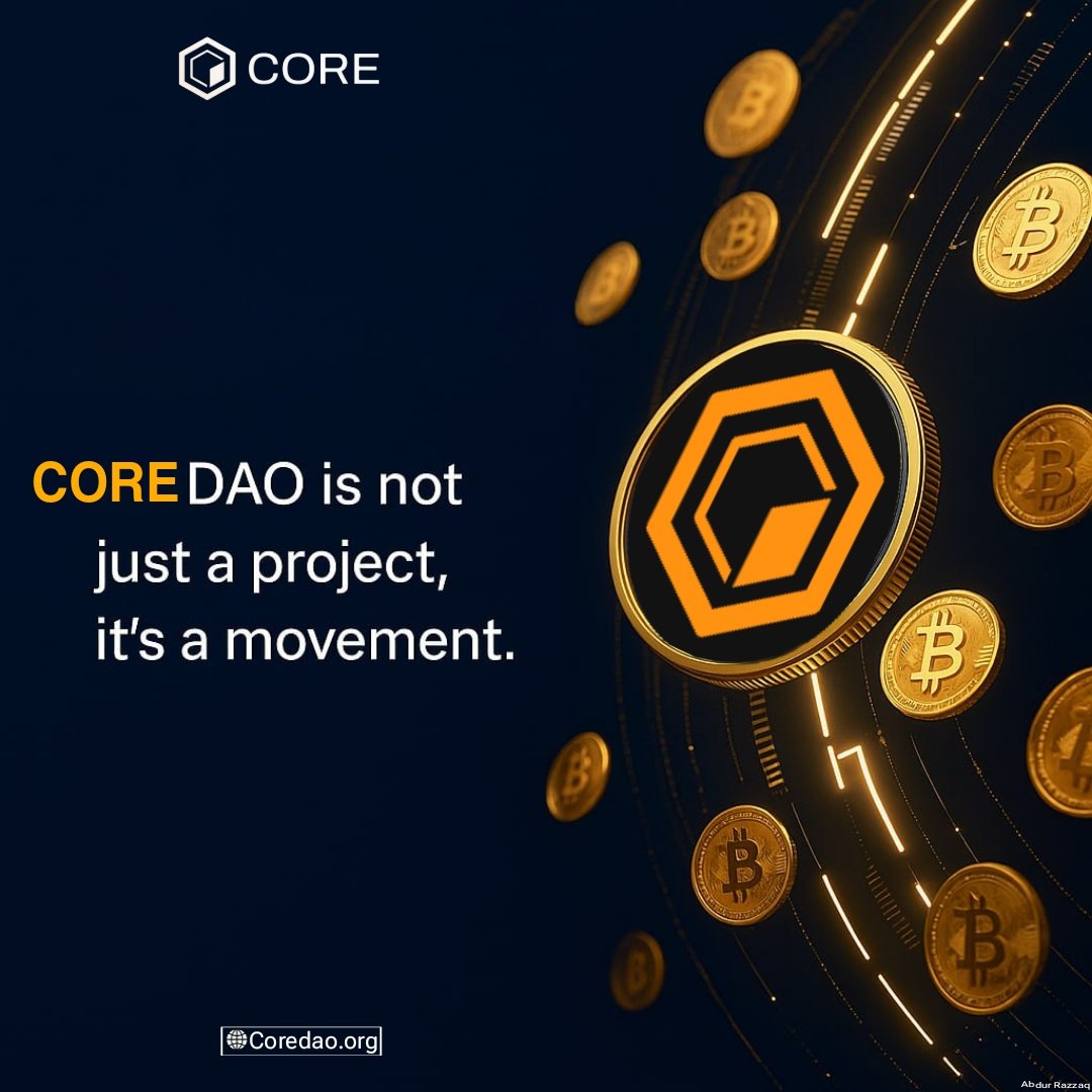 C24L4eO3BhW3WP4's tweet photo. ๐ฅ๐ฅ๐ฅOn 1st, December 2024, the value of $CORE reached $2 .๐ถ๐ฅ
Do you think $CORE will hit $11 before December of this year.โโ
Core *100 this year ! I am starting DCA everyday!
#CORE #CoreDAO #BTCFi #Crypto2026 #CoreChain #Web3 #CoreDAO #BTCFi #BitcoinDeFi #BTCStaking https://t.co/RGYIH1h0GC