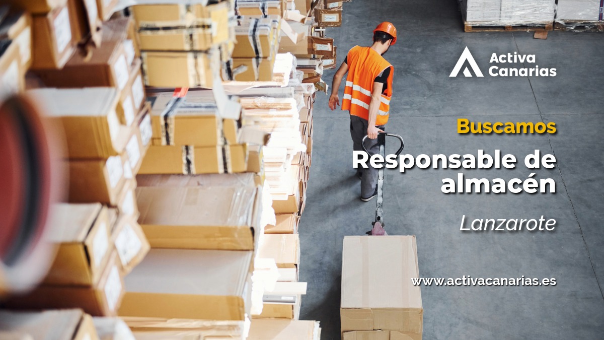 📢 𝗢𝗳𝗲𝗿𝘁𝗮 𝗱𝗲 𝗘𝗺𝗽𝗹𝗲𝗼 | 𝗥𝗲𝘀𝗽𝗼𝗻𝘀𝗮𝗯𝗹𝗲 𝗱𝗲 𝗔𝗹𝗺𝗮𝗰𝗲́𝗻 🪵🧱 Sector Madera y Construcción
📍 Lanzarote. Venta de material de construcción, maderas, bricolaje y cocinas.

📩 Inscríbete haciendo click en el enlace 🚀🔗 activacanarias.epreselec.com/Ofertas/Oferta…