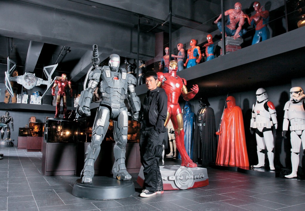 古天樂とおもちゃ 古天樂はかつて、おもちゃを集めていたのはSF映画を