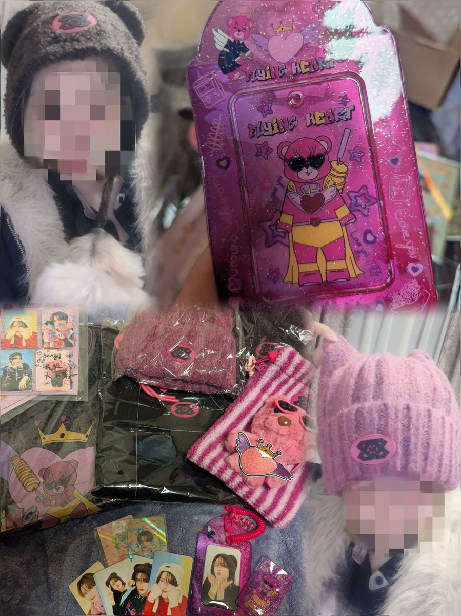 私のもとに到着🩷
やっぱり梱包からケースからどれも可愛い！
これから着るの楽しみだな🩷
一足先にニット帽は被ってみたけど買って大正解です😚😚

Thank you for your wonderful collaboration🩷🧸

<a href="/itsMagenta_/">Magenta Studio Official</a>  x <a href="/negacfashion/">Nega C. Fashion</a> 
#flyingheart  #itsmagentaXnegac 
#Noeulnuttarat 
#MagentaBoy