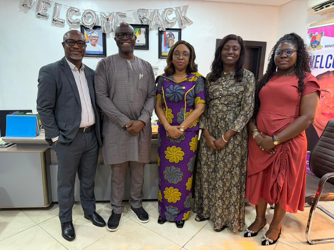 SFHNigeria's tweet photo. Society for Family Health (SFH), led by the Group Chief Executive Officer (CEO), paid a courtesy and advocacy visit to the Permanent Secretary of the Lagos State Ministry of Health (LSMoH), Dr Ibidunni Oludayo Lajide.

The Group CEO formally congratulated Dr Lajide on her well-deserved appointment as the Permanent Secretary, noting that her elevation is a testament to her dedication, professionalism, and sustained contributions to improving health outcomes for all Lagosians.

During the visit, the Group CEO provided an overview of SFH’s work across its various businesses in Lagos State and nationwide, highlighting ongoing interventions and their impact on health service delivery and health systems strengthening. Discussions also focused on potential avenues for collaboration and areas of support through which SFH can further contribute to the priorities of the Lagos State Ministry of Health.

As part of the engagement, the SFH team presented a copy of “Intentionality” to the Permanent Secretary as a symbolic gesture of shared commitment to purposeful leadership and impact-driven service.

Dr Lajide expressed appreciation to SFH for the visit and commended the organization for its sustained contributions to improving health outcomes for Nigerians and strengthening national health indices. She reaffirmed the Ministry’s openness to collaboration with credible partners in advancing the health agenda of Lagos State.

The Group CEO was accompanied on the visit by the Group Managing Director, SFH Access Mr Dennis Aizobu; the Group Executive Director, SFH Institute of Public Health Dr Jennifer Anyanti; and the Regional Programme Manager, Lagos Jennifer Ladokun.