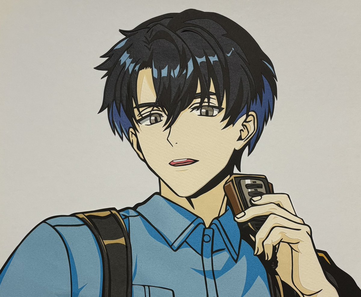 犬飼さん完成しました✨
何だか優しい色になった気が…
イケメンだからまぁいいかな🤔💓
#切り絵
#犬飼憂人