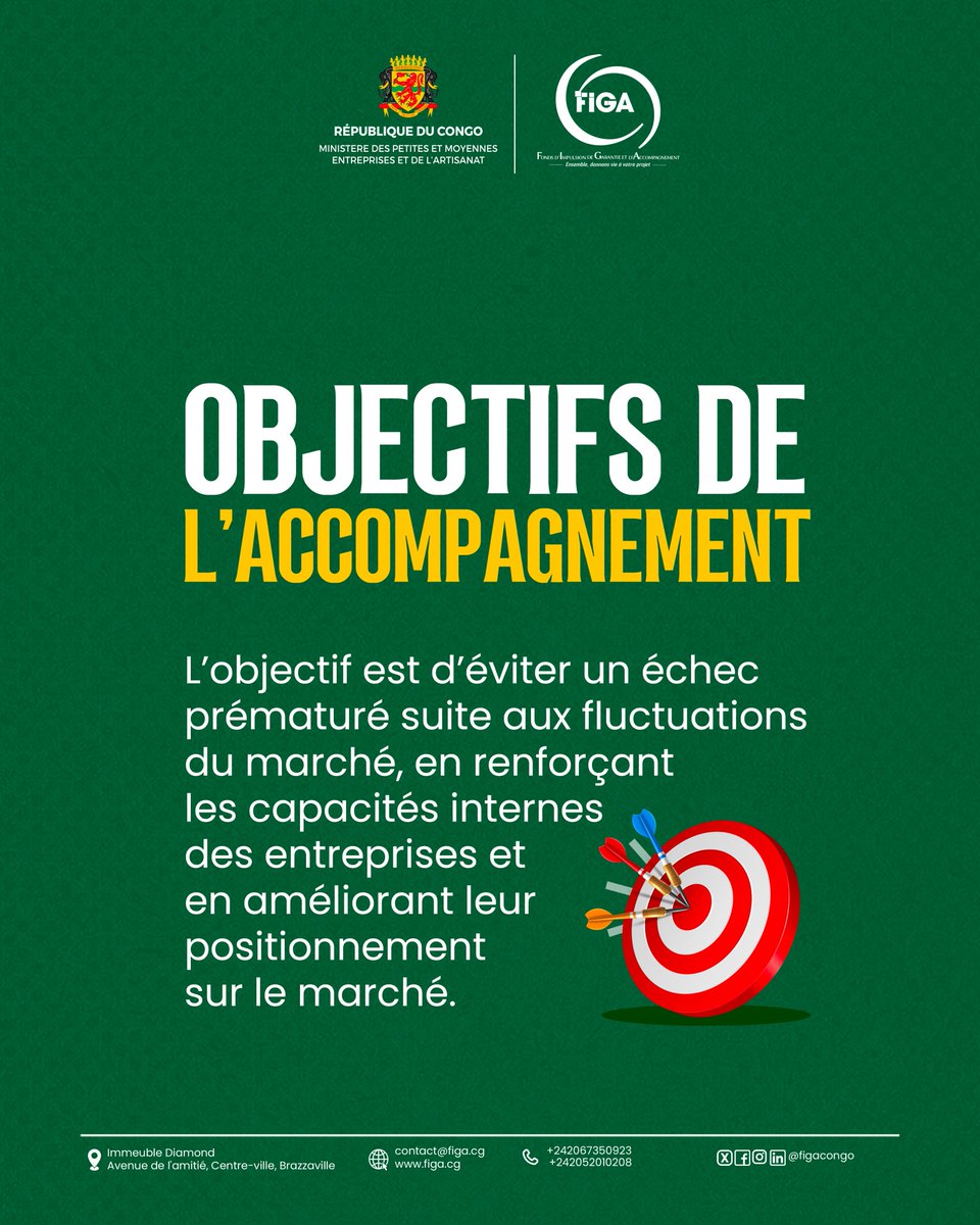 Les objectifs de l’accompagnement FIGA :

1️⃣ Renforcer les compétences entrepreneuriales
→ Pour prendre de meilleures décisions, basées sur des outils concrets.
2️⃣ Soutenir la croissance
→ Aider les entreprises à se développer, se formaliser et s’adapter au marché.
3️⃣