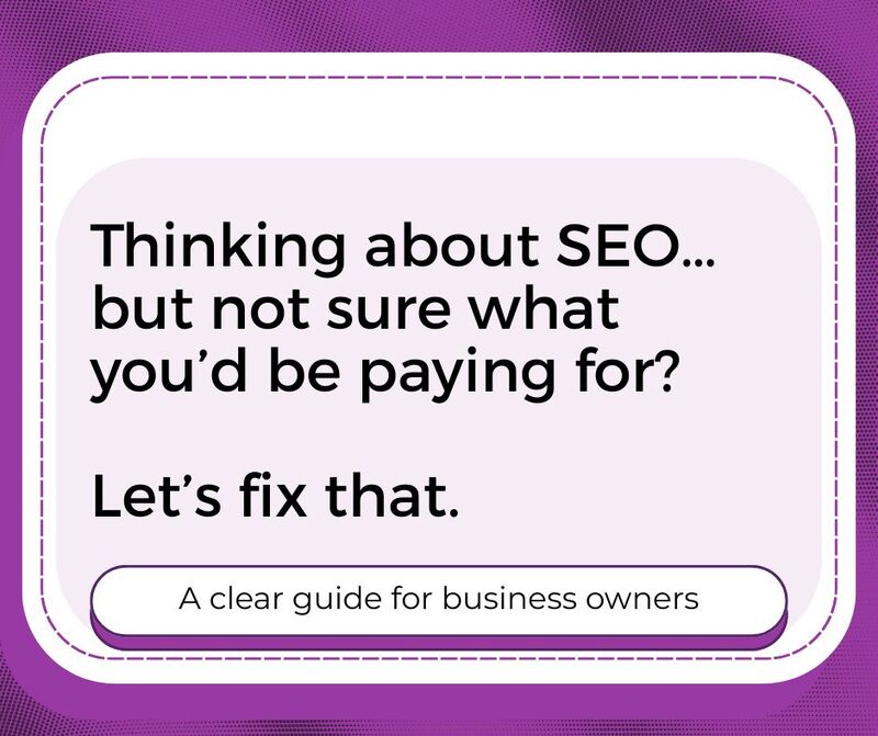“I don’t really know what I’d be paying for…”

If that thought has ever crossed your mind when looking at SEO support, you’re not alone.
If you’re considering SEO, or already paying for it, this guide will help you feel more confident about the process 
seo-plus.co.uk/working-with-a…