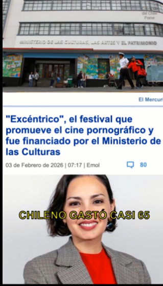 No hay plata para los hospitales, no hay plata para la salud, los damnificados de Viña siguen sin casas, pero el gobierno si puede gastar 65 millones de pesos para promover un festival de cine pornográfico que se realizó en enero en Valparaíso.  Las prioridades de Boric