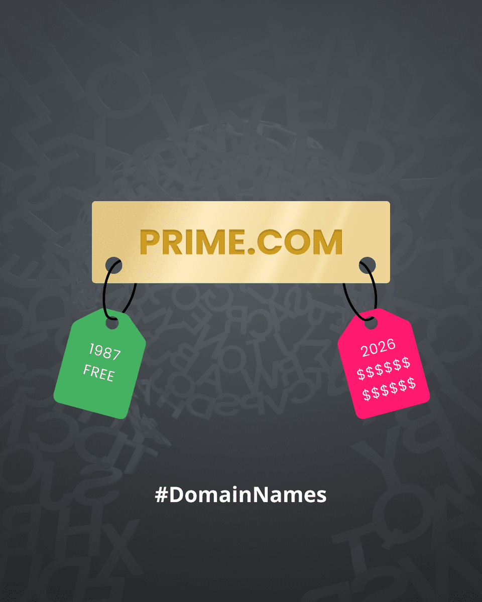 Did you know domain names were free until 1995? Before that, anyone could register a domain name at no cost. Imagine the bargains we all missed... 

#TechTrivia #DidYouKnow #DomainNames #InternetHistory