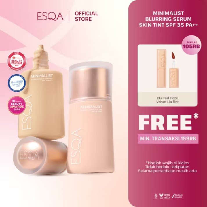 airaeshop69012's tweet image. #ESQA Minimalist Blurring #Serum #SkinTint #skincre #promoterbaras #fyp SPF 35 PA++ dengan harga Rp115.000. 
Dapatkan sekarang!➡️ s.shopee.co.id/7KrEhFrvoc