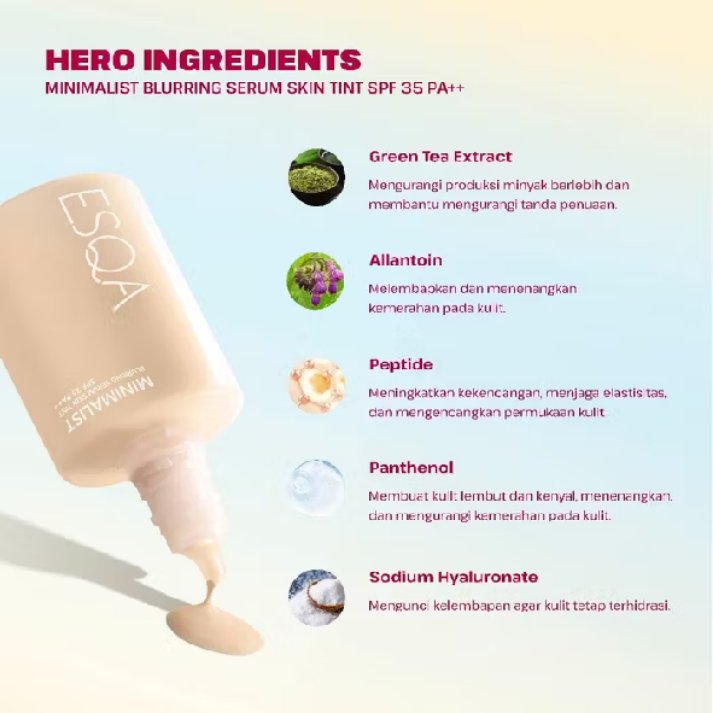 airaeshop69012's tweet image. #ESQA Minimalist Blurring #Serum #SkinTint #skincre #promoterbaras #fyp SPF 35 PA++ dengan harga Rp115.000. 
Dapatkan sekarang!➡️ s.shopee.co.id/7KrEhFrvoc