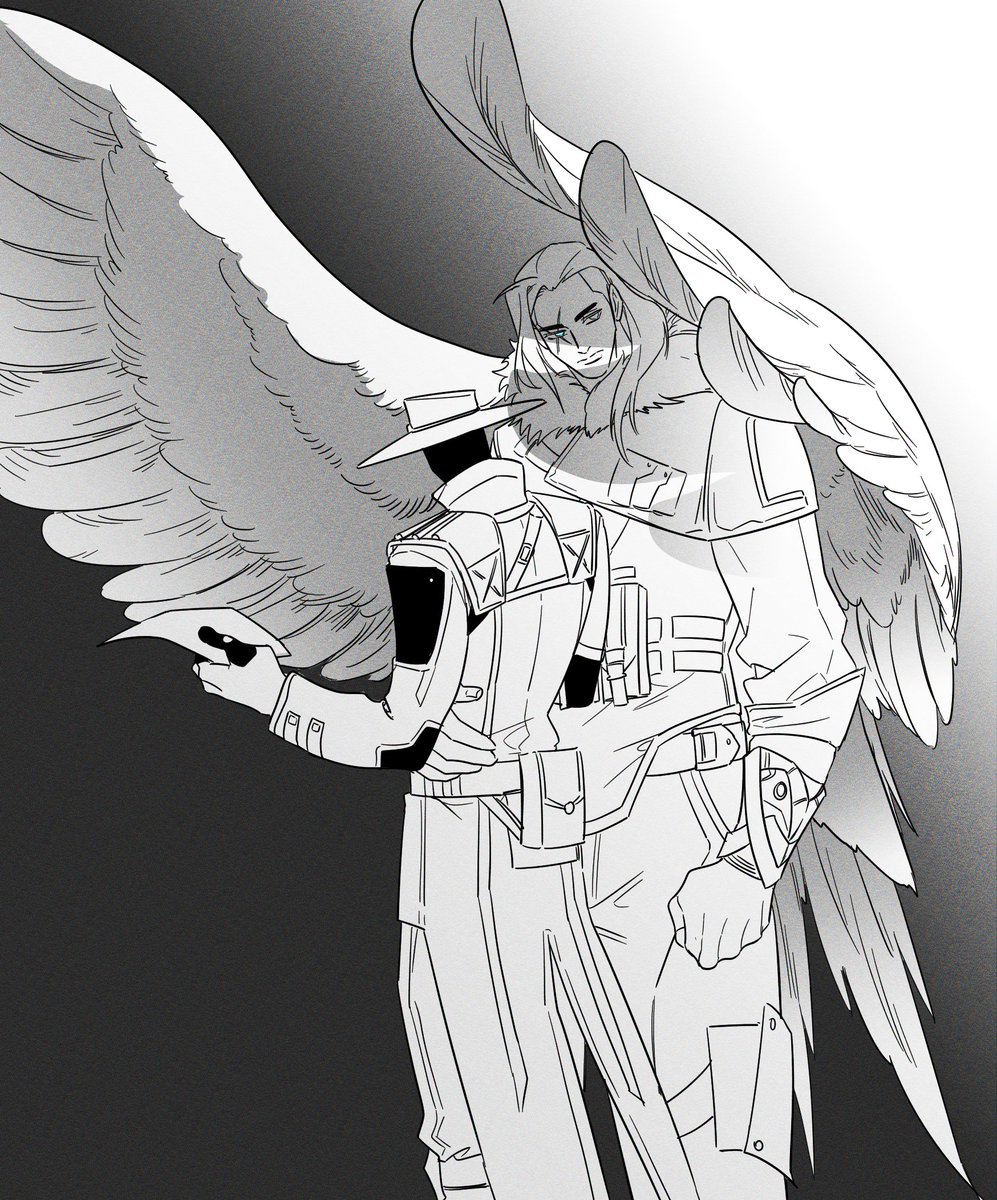 이거 날개 잘그려졌다 생각함 소바샆