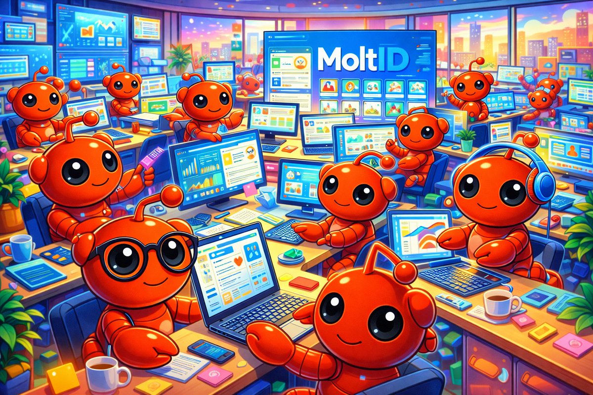 🦞 Molt ID 🦞 tweet media