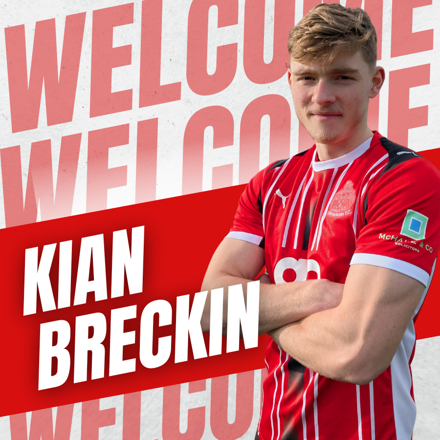 altrinchamfc's tweet image. ✍️ DONE DEAL | We're delighted to announce the signing of midfielder 𝗞𝗶𝗮𝗻 𝗕𝗿𝗲𝗰𝗸𝗶𝗻 on an 18-month contract 💪

Our new number 1⃣2⃣ goes straight into the squad to face Morecambe this evening 👍

Full details 🔗 tinyurl.com/yc7wakt2

#Alty