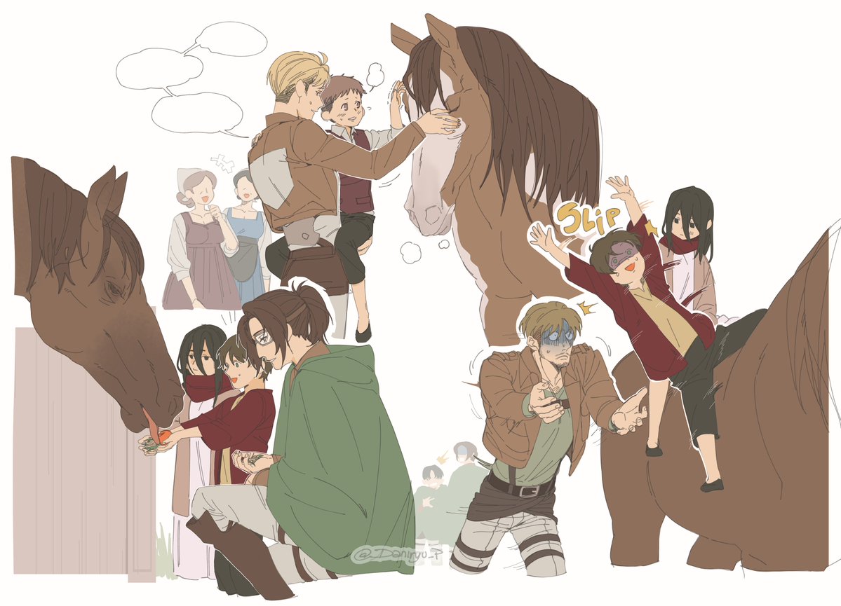 #aot sc+🐎+kids