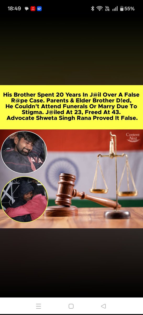 npathak_nmpgzb's tweet photo. If you don't have money then you can't survive easily. It's harsh but true.
#justice #indian #IndiaJusticeSystem #LawAndOrder https://t.co/JdvW7Y8OxI