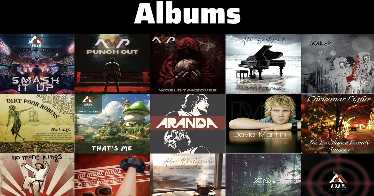 AstonishEnt's tweet image. #SyncReady #MusicForMedia #AstonishEntertainment 🎮 Craving music that packs a punch? Dive into Astonish Entertainment’s sync-ready albums! A.D.A.M. Music Project’s Punch Out brings gaming-inspired rock anthems, while Dirt Poor Robins’ c...
astonishentertainment.com/album