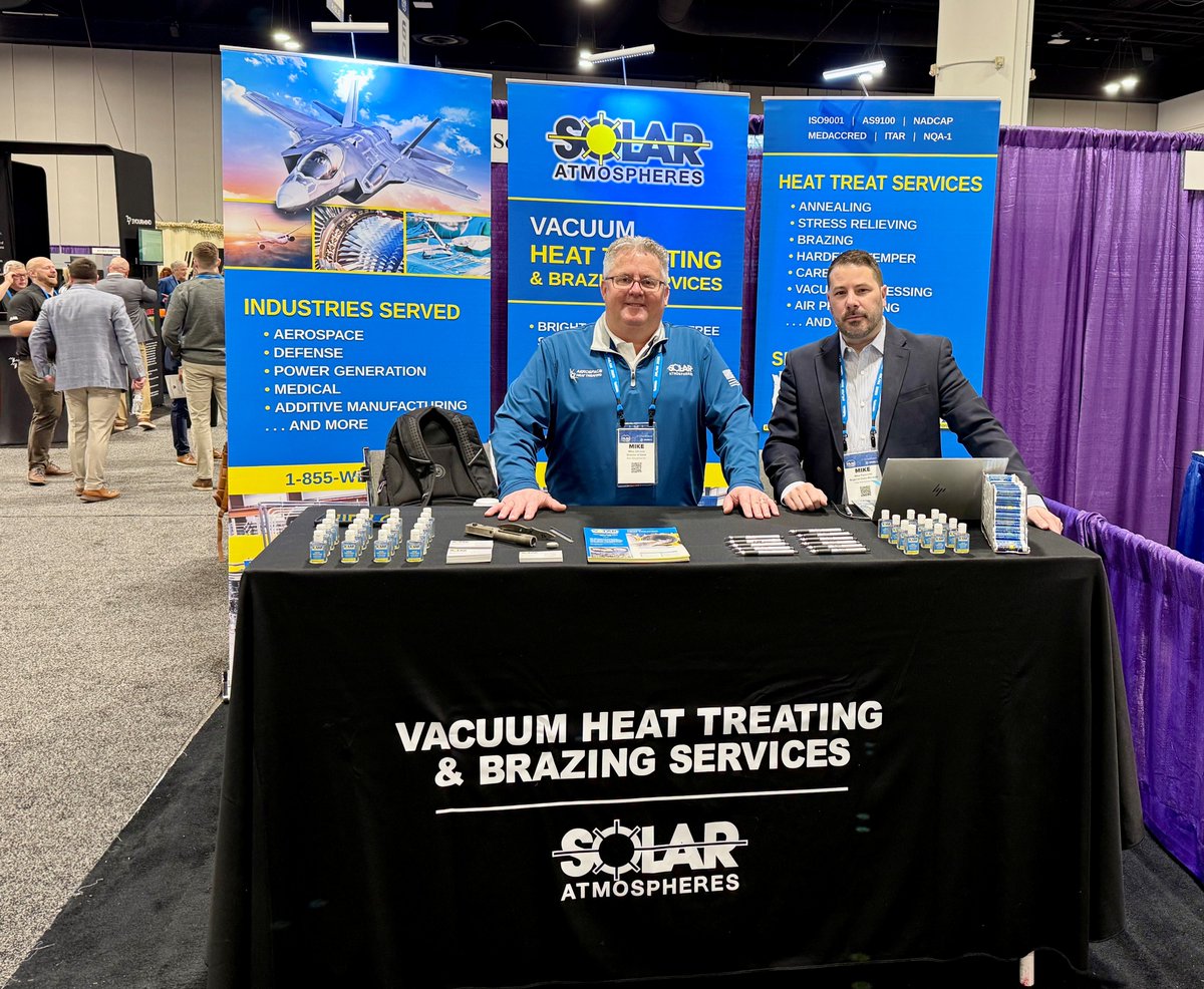 Solar Atmospheres Heat Treating tweet media