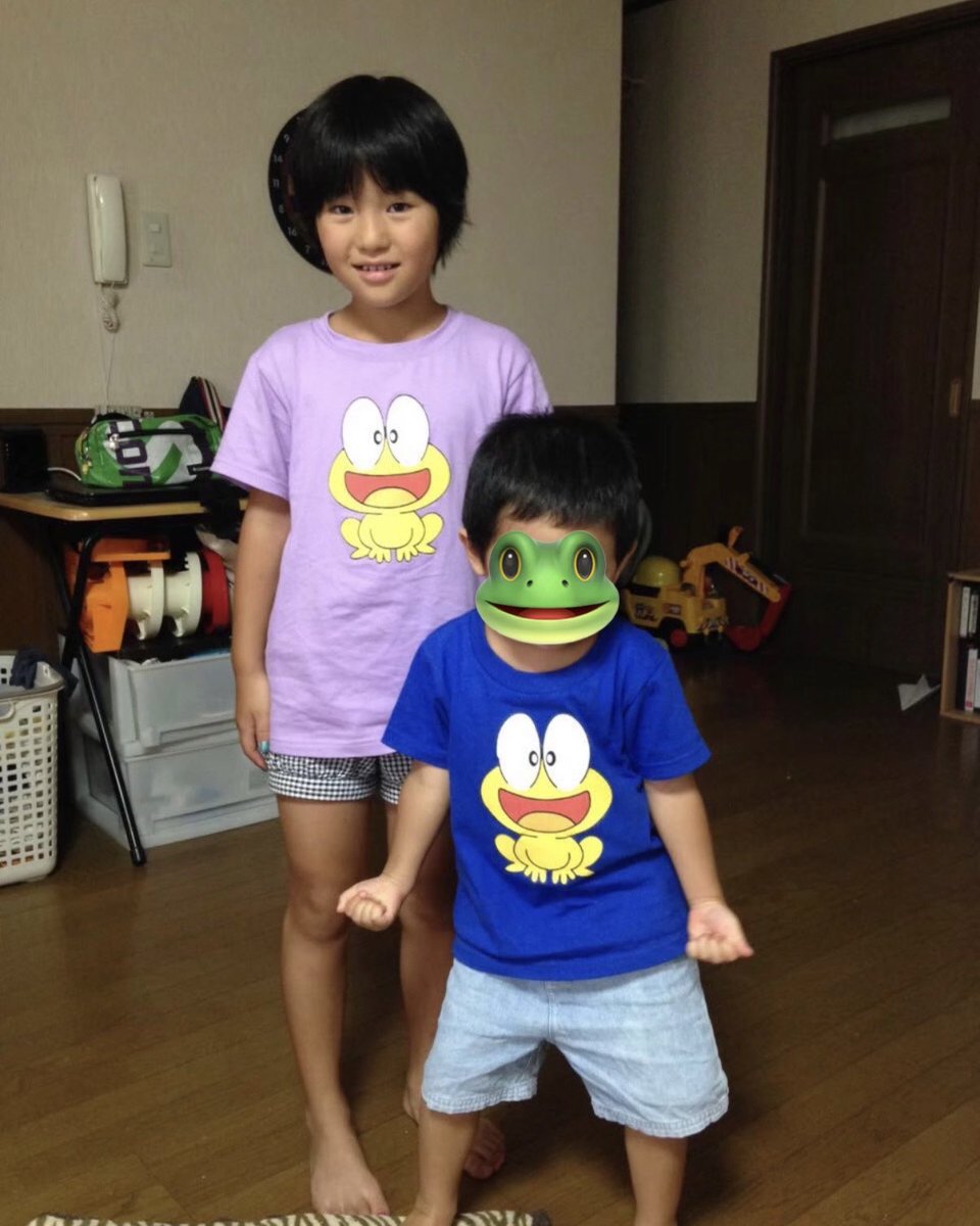 ピョン吉を可愛がってもらってありがとうございます🐸 やすみ先生も大