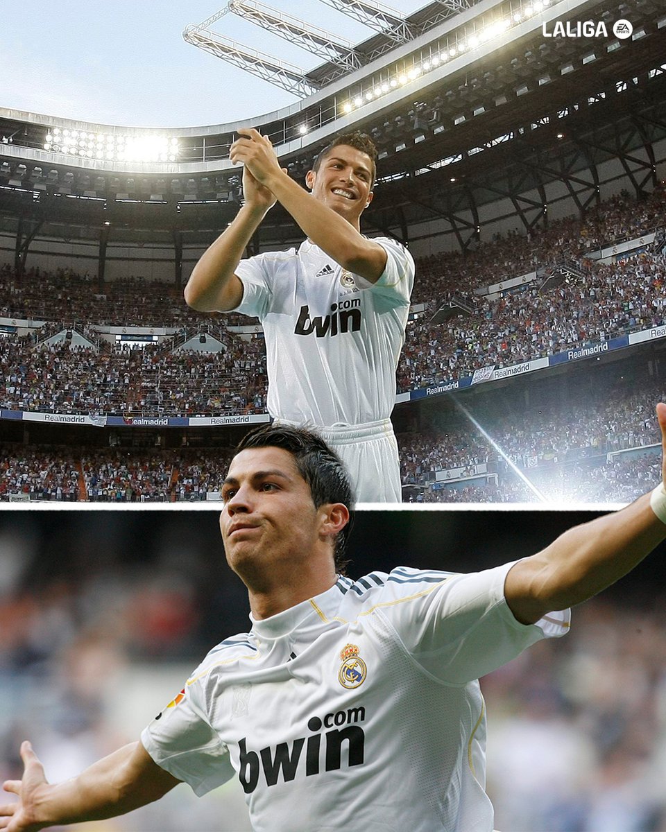LaLigaEN's tweet photo. Age is just a number for him. 

but happy birthday @Cristiano! https://t.co/ObaC5Hfjtz