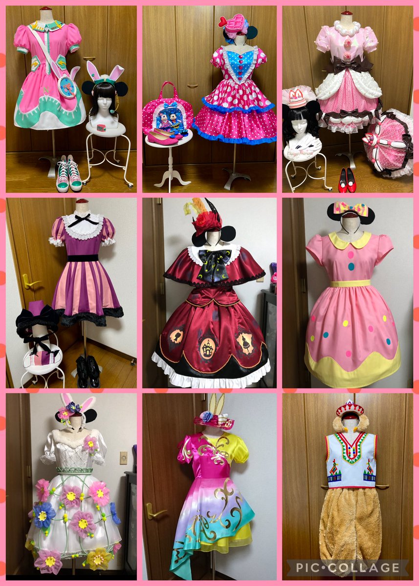 black_kuro96's tweet photo. タグを見かけたので！
Dハロの衣装とコス衣装🪡
#繋がらなくていいから俺の作った衣装を見てくれ https://t.co/oQ5GR5E22v