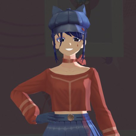 JunkyBaeCh's tweet photo. Confident Cappie🧢🧤
(Screenshot from WIP Animation) https://t.co/6xkR47TYTu